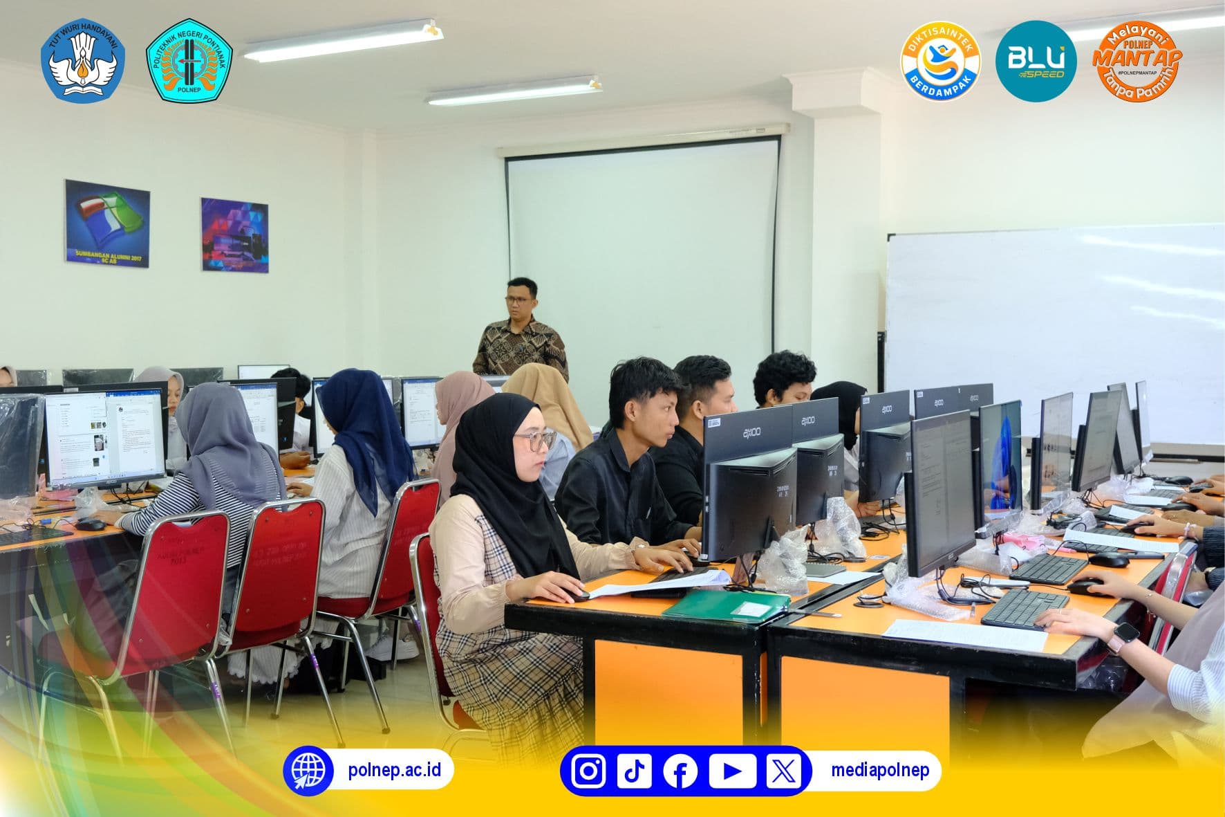GUNA MENINGKATKAN DAYA SAING LULUSAN BERKUALITAS, JURUSAN ADMINISTRASI BISNIS POLITEKNIK NEGERI PONTIANAK SELENGGARAKAN UJI KOMPETENSI TAHUN 2025