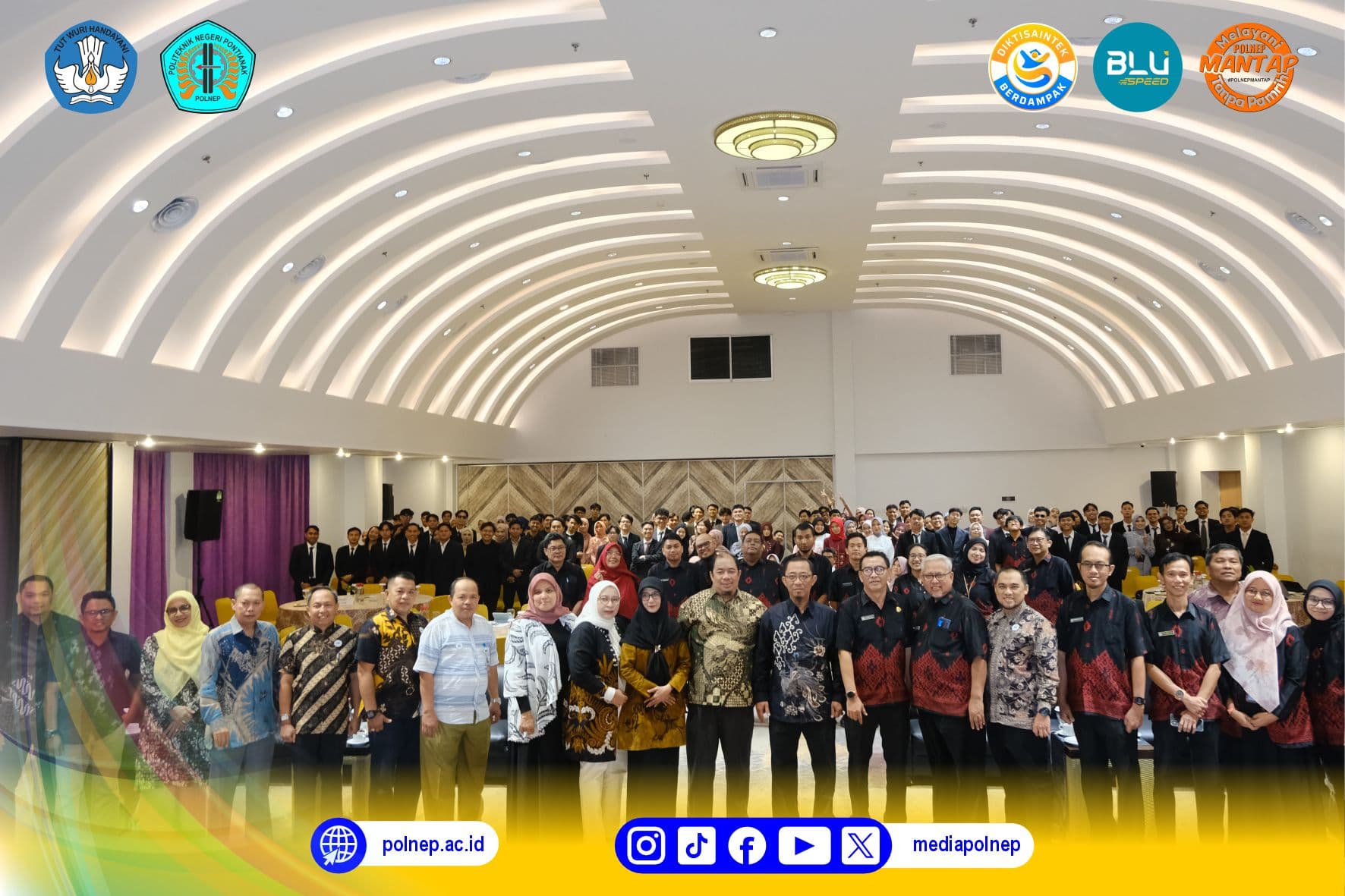 JURUSAN TEKNIK ARSITEKTUR POLITEKNIK NEGERI PONTIANAK GELAR YUDISIUM, CETAK LULUSAN SIAP BERKONTRIBUSI UNTUK BANGSA