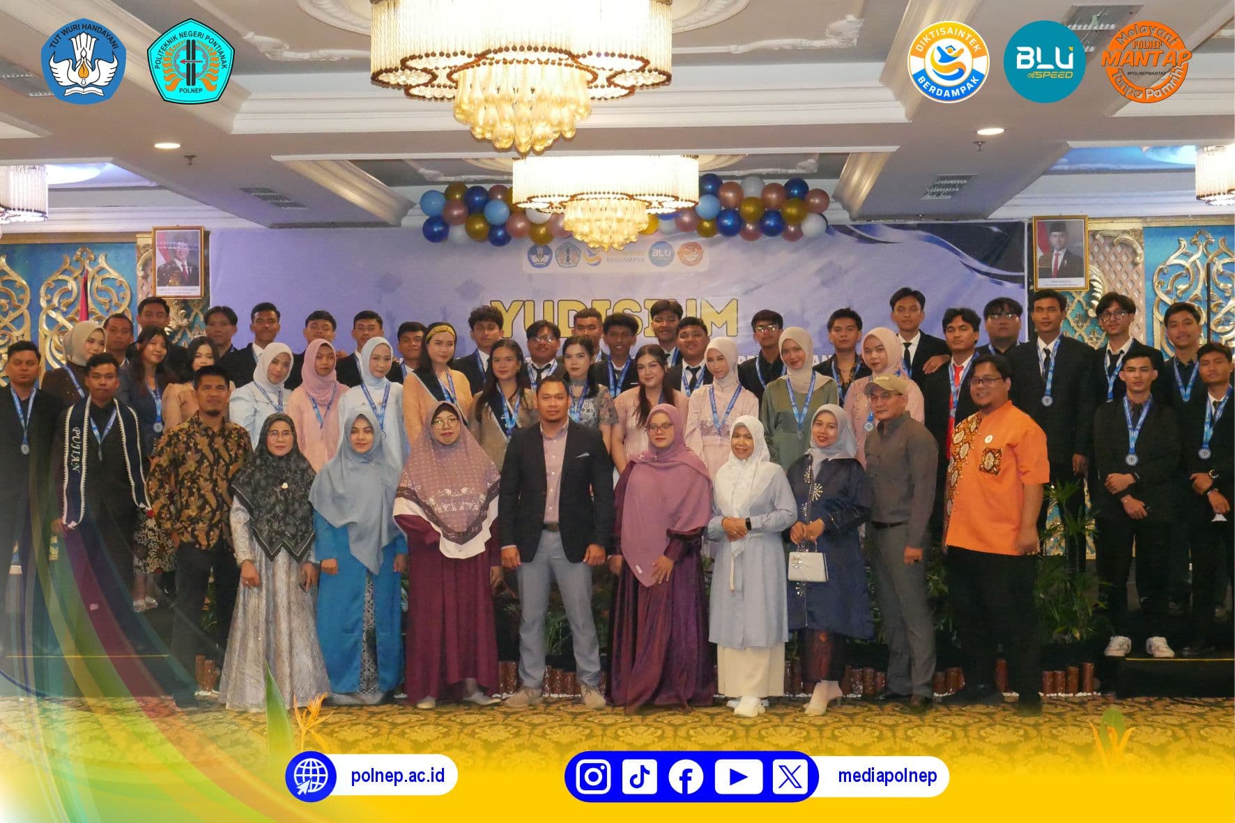 JURUSAN ILMU KELAUTAN DAN PERIKANAN POLNEP GELAR YUDISIUM : RATUSAN LULUSAN SIAP BERKONTRIBUSI DI BIDANG MARITIM DAN PERIKANAN INDONESIA