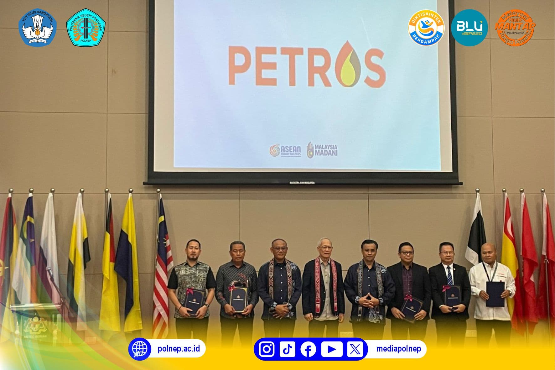 POLITEKNIK NEGERI PONTIANAK PERKUAT KOLABORASI INTERNASIONAL MELALUI PENANDATANGANAN LOI DENGAN ADTEC JTM SERIAN