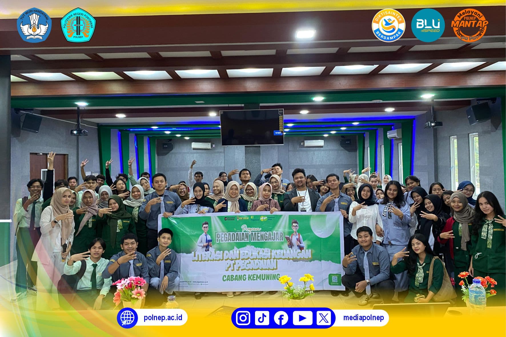 MEMPERKUAT SINERGI ANTARA DUNIA PENDIDIKAN VOKASI DAN INDUSTRI: PEGADAIAN BERIKAN KULIAH PRAKTISI DI JURUSAN AKUNTANSI POLNEP