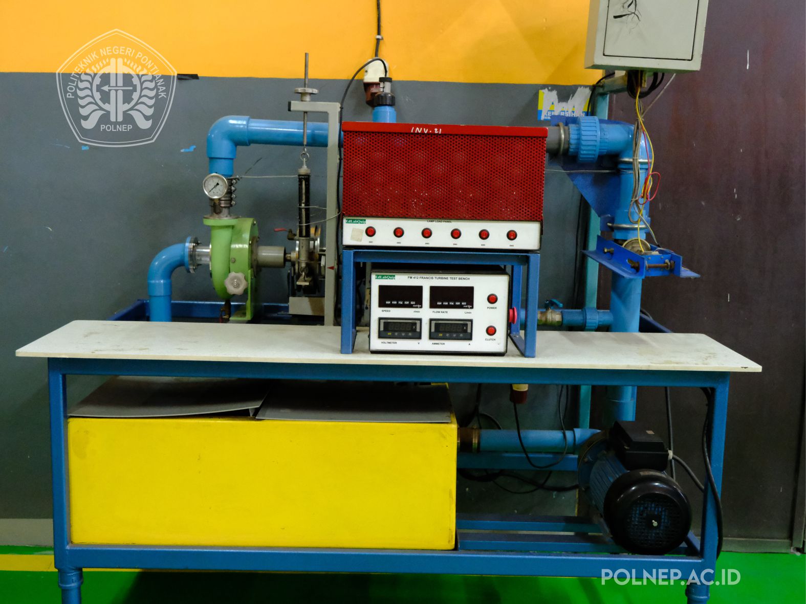 Alat Uji Kerja Turbin Francis