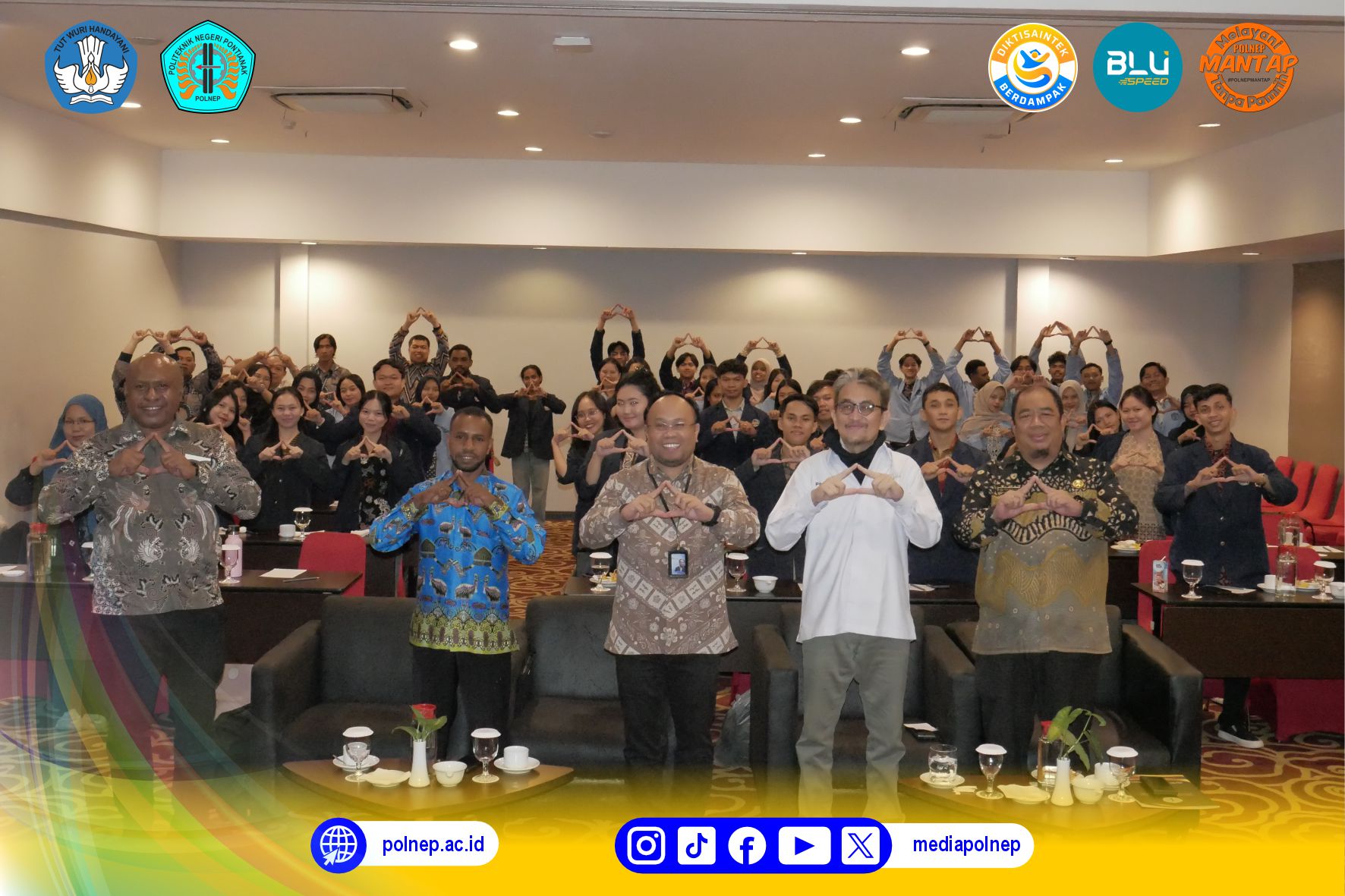 POLNEP MENJADI TUAN RUMAH PEMBINAAN MAHASISWA ADIK ONGOING TINGKAT AKHIR TAHUN 2025: PERKUAT MOTIVASI DAN KESIAPAN MAHASISWA MENGHADAPI MASA TRANSISI