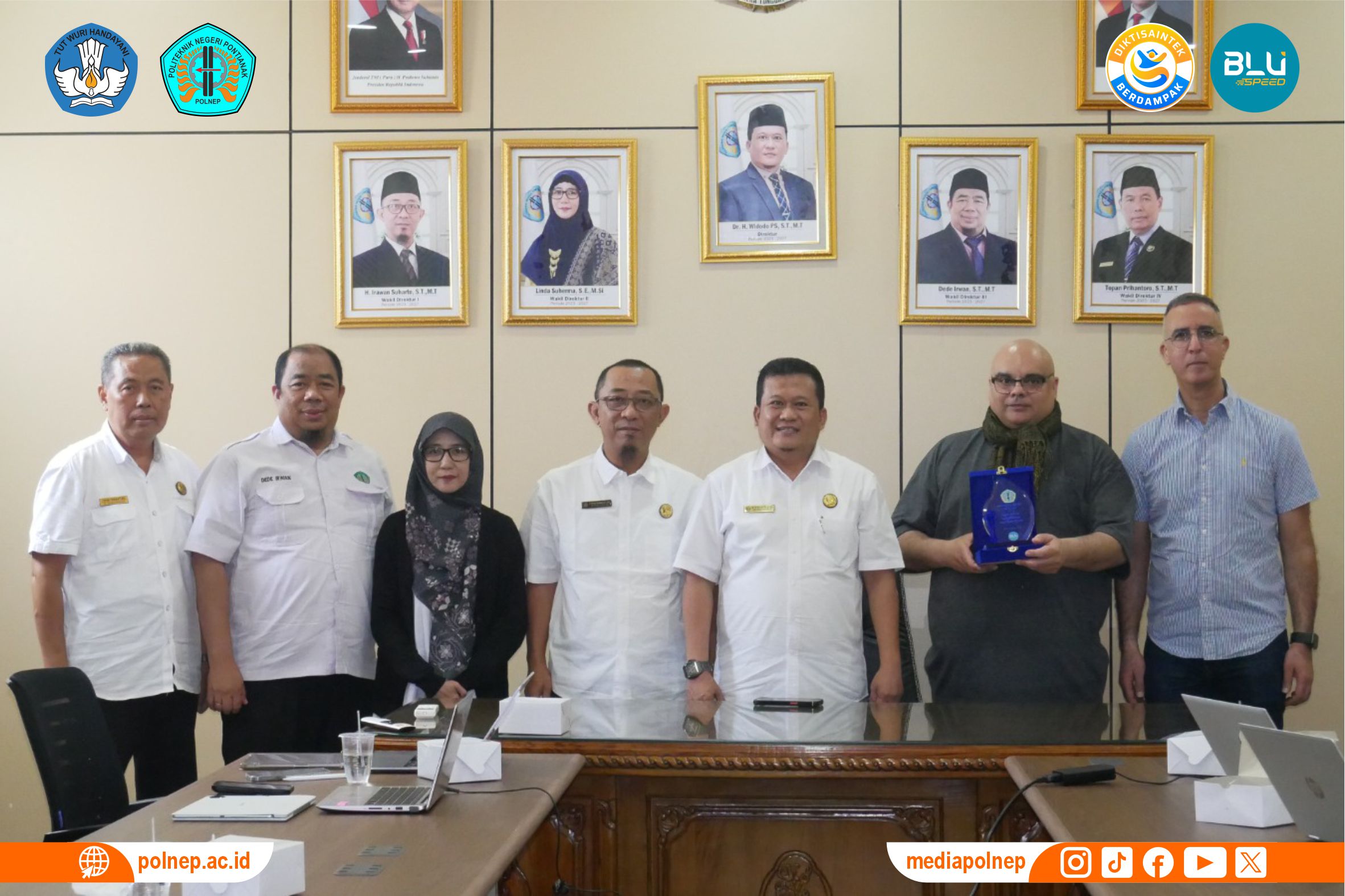 PERKUAT KERJA SAMA INTERNASIONAL, POLNEP TERIMA KUNJUNGAN DELEGASI DARI IUT OF LILLE, PRANCIS