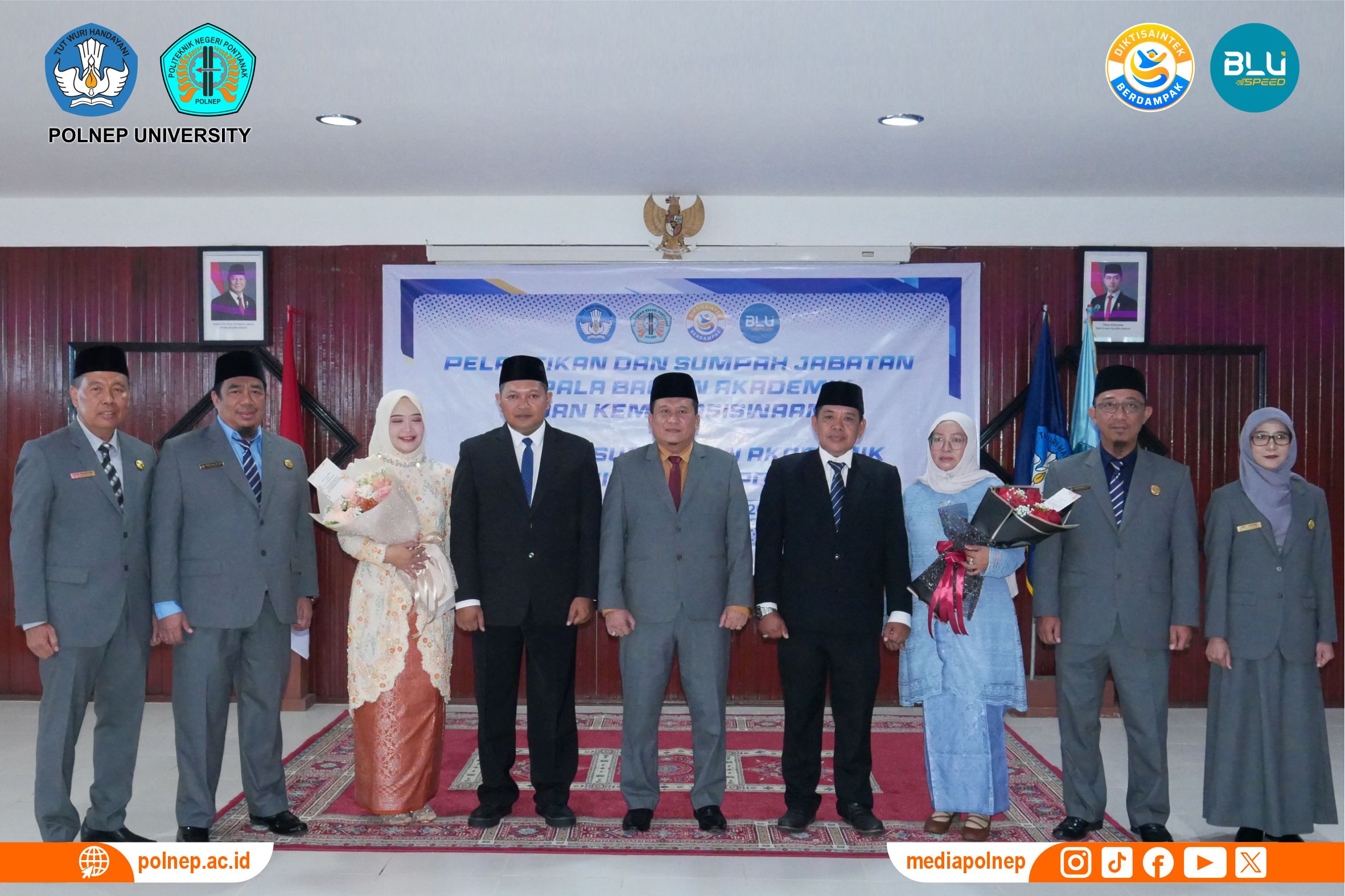 PERKUAT KUALITAS LAYANAN AKADEMIK, POLNEP RESMI LANTIK PEJABAT BARU BIDANG AKADEMIK