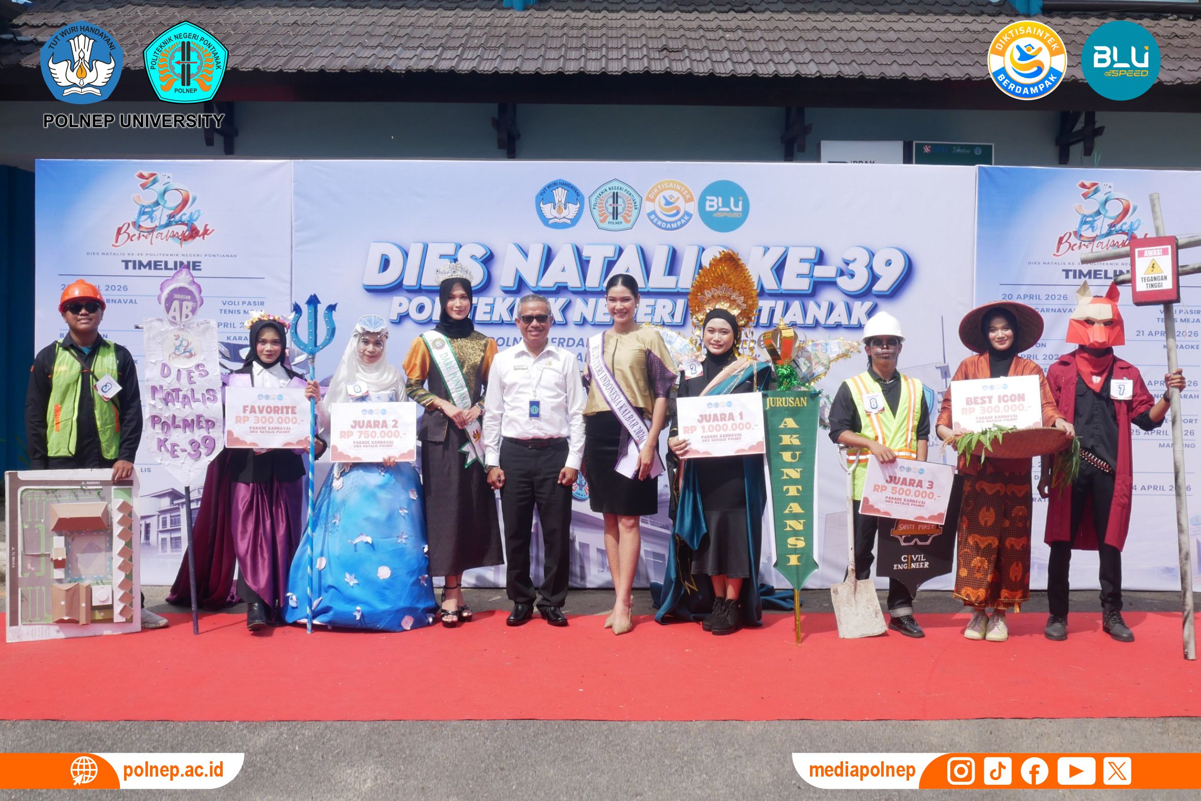 RANGKAIAN DIES NATALIS KE-39 POLNEP BERDAMPAK RESMI DIMULAI: MOMENTUM SINERGI UNTUK MASA DEPAN YANG BERKELANJUTAN