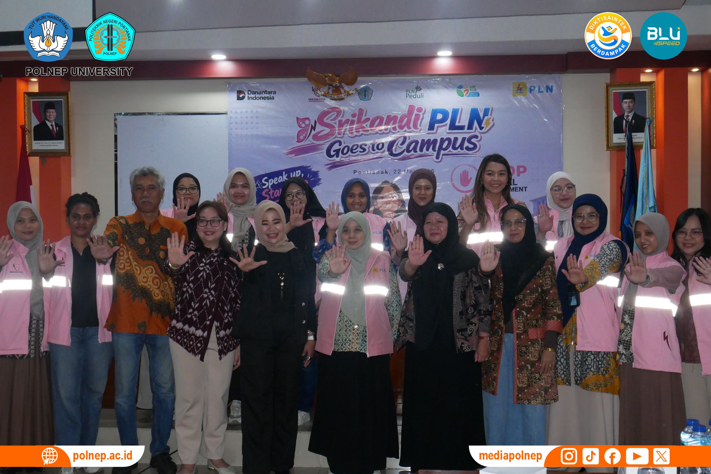 MAHASISWA JURUSAN TEKNIK SIPIL POLNEP HADIRI SEMINAR “SRIKANDI PLN GOES TO CAMPUS” TENTANG PENCEGAHAN SEXUAL HARASSMENT