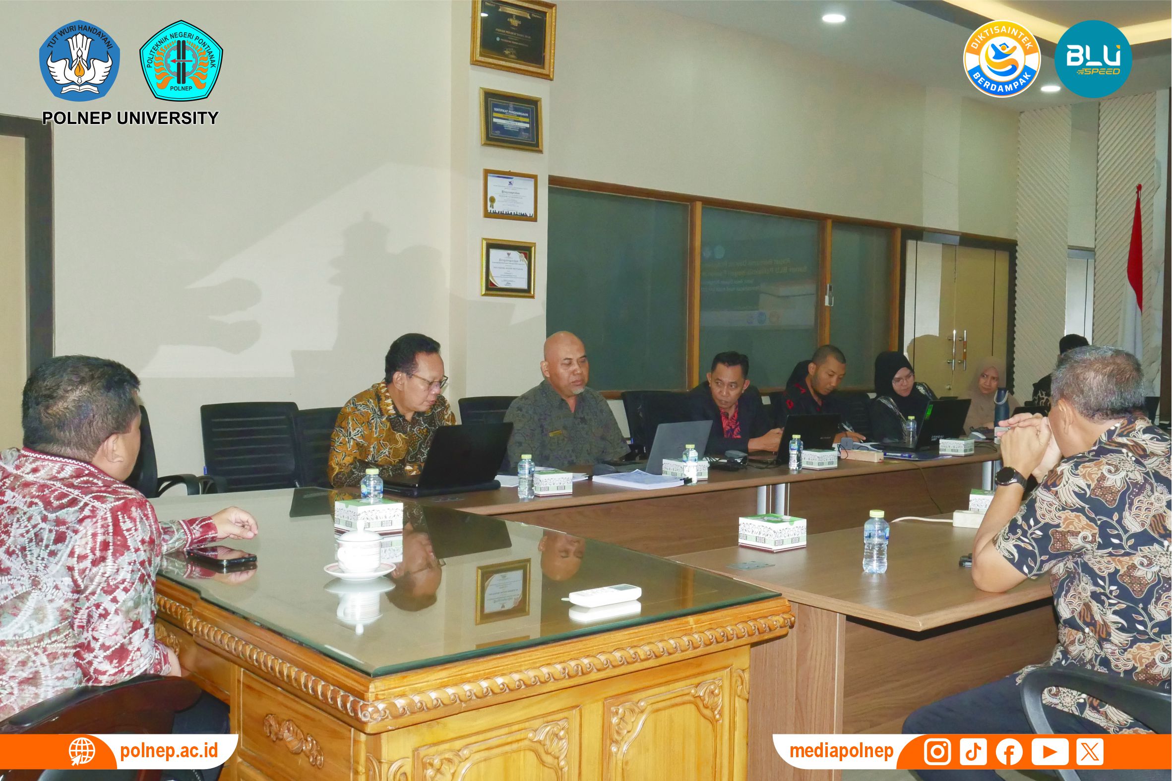 POLNEP GELAR RAPAT BERSAMA DEWAN PENGAWAS BLU: TEMU AWAL DAN BAHAS EVALUASI TATA KELOLA KEUANGAN